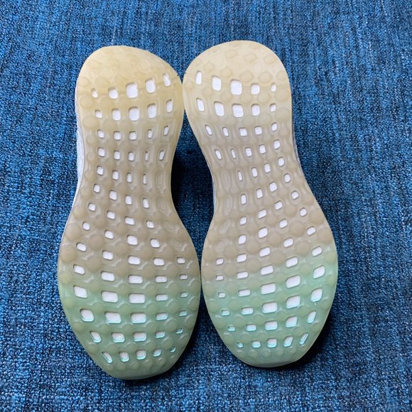 Adidas Pureboost Go Clear Mint Lace Up Low Top Running Shoes - Picture 6 of 8